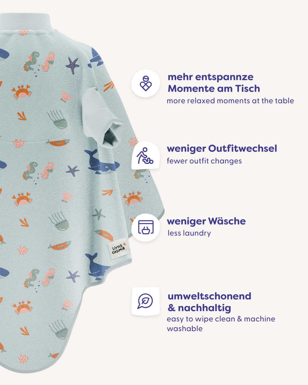 “Boo“ Lätzchen – Deep Sea