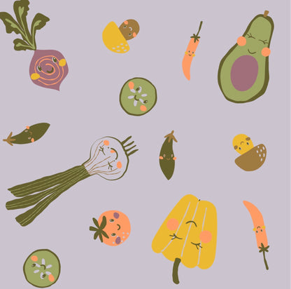 "Boo“ Lätzchen - Veggie Party