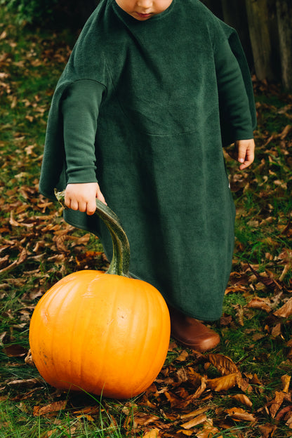 “Boo” Bib - Forest Green