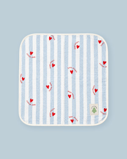 Tissu Mousseline Cuddly - Tiny Hearts