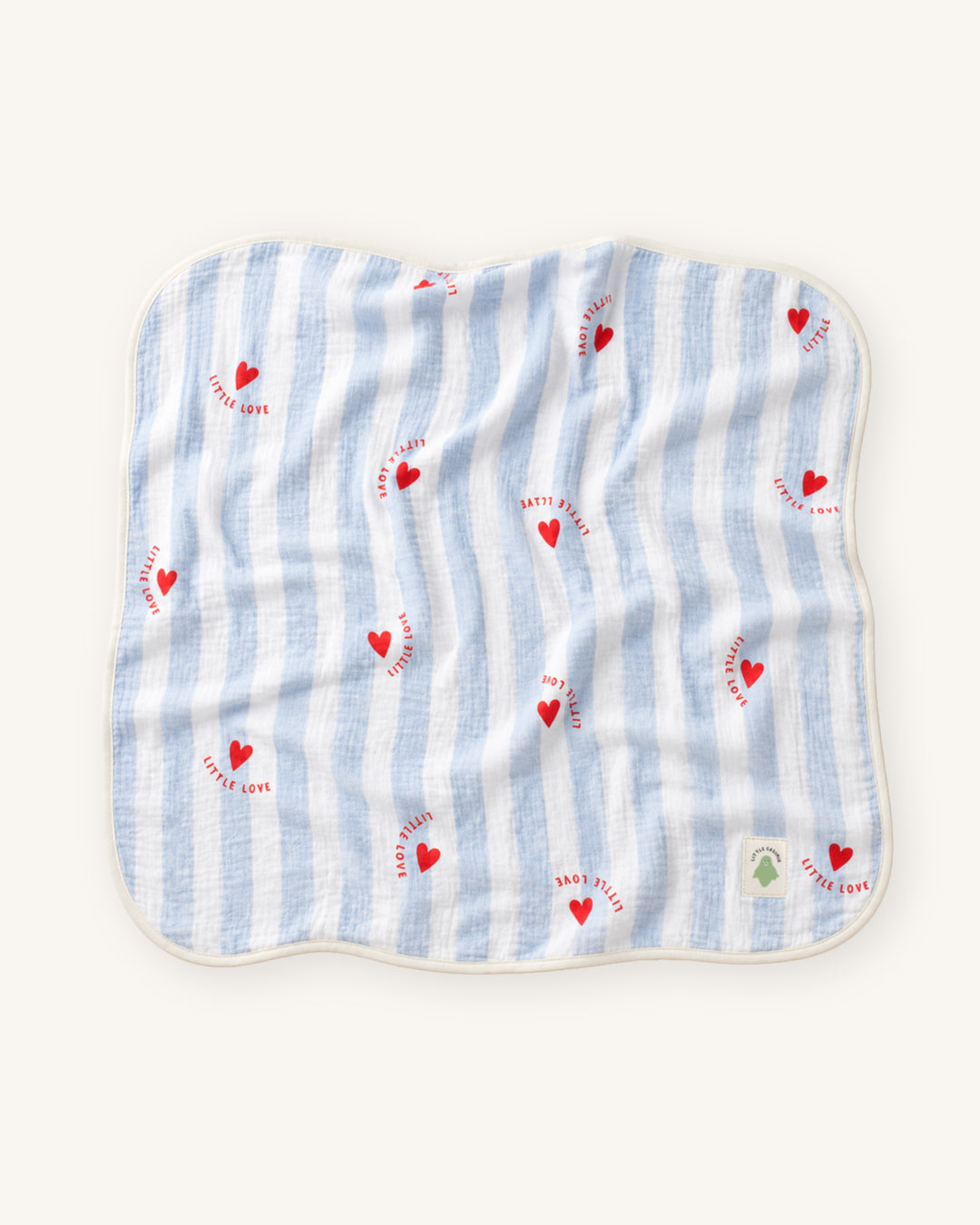 Tissu Mousseline Cuddly - Tiny Hearts