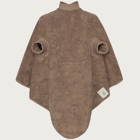 “Boo“ Bib – Grey Brown