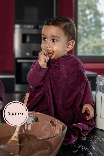 Bavoir « Boo » – Chocolat chaud à la cerise