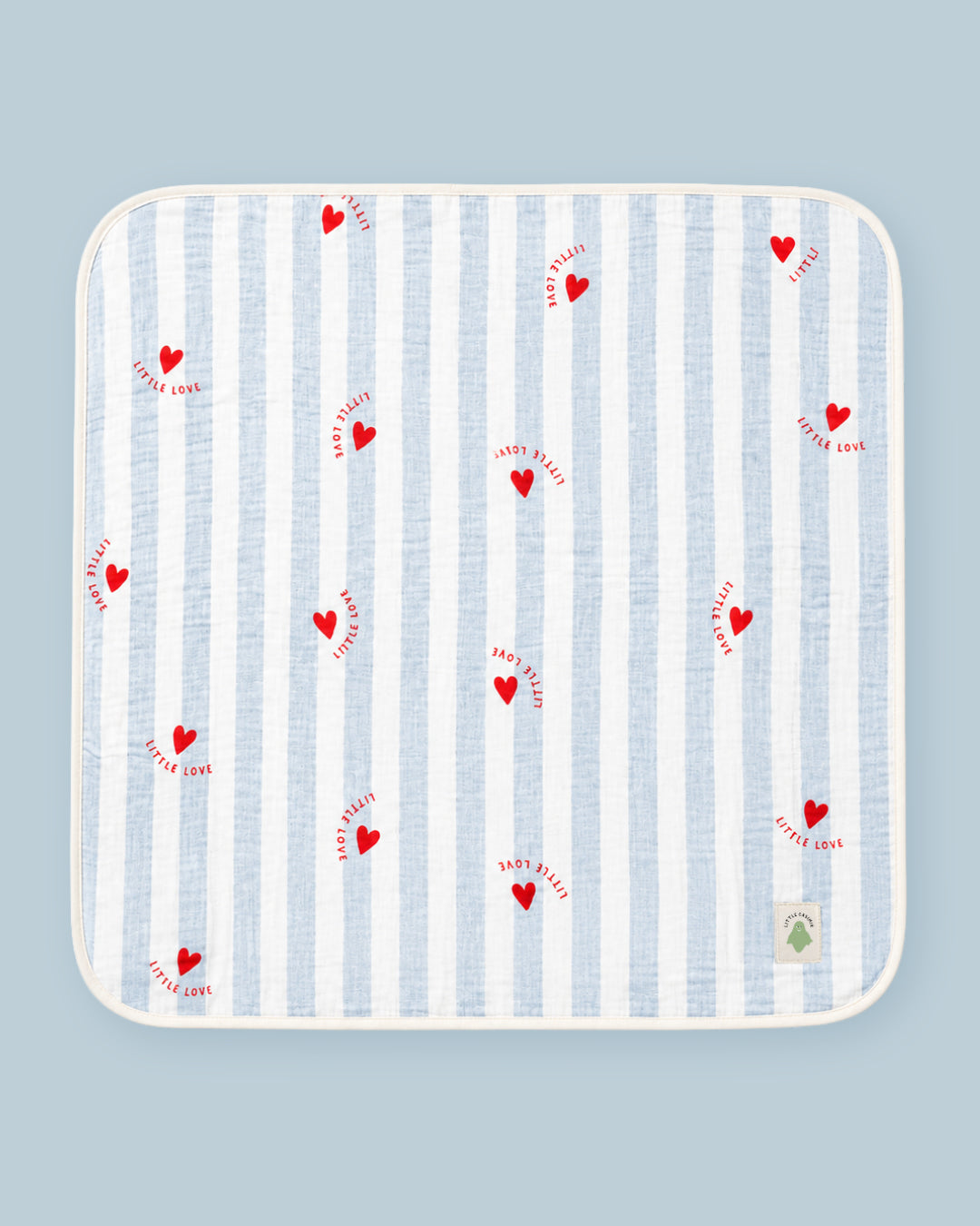 Tissu Mousseline Cuddly - Tiny Hearts