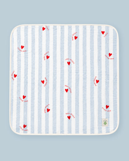 Tissu Mousseline Cuddly - Tiny Hearts