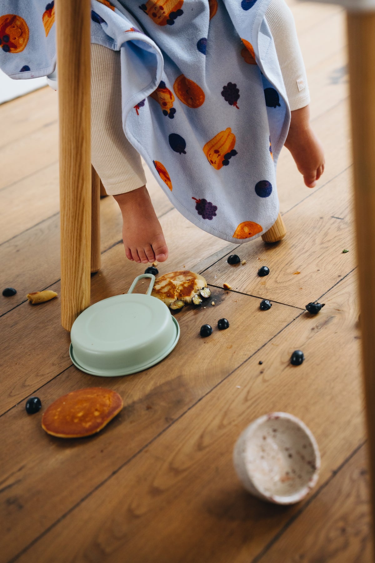 "Boo" Bib - Blueberry Pancake
