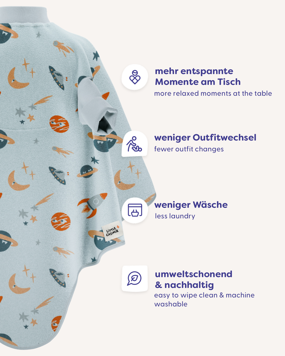 “Boo“ Lätzchen – Cosmic 2.0