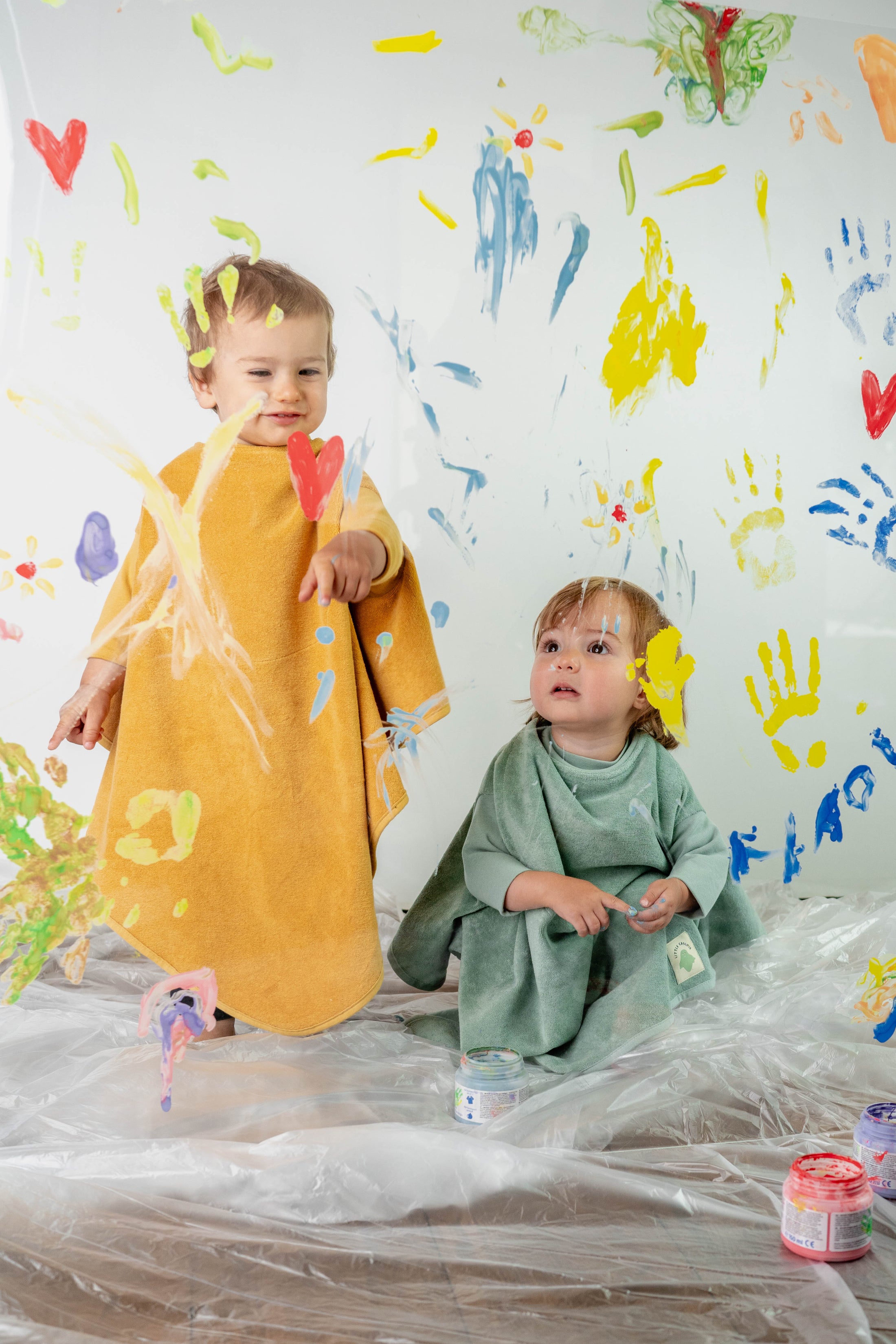 “Boo“ Lätzchen – Mustard