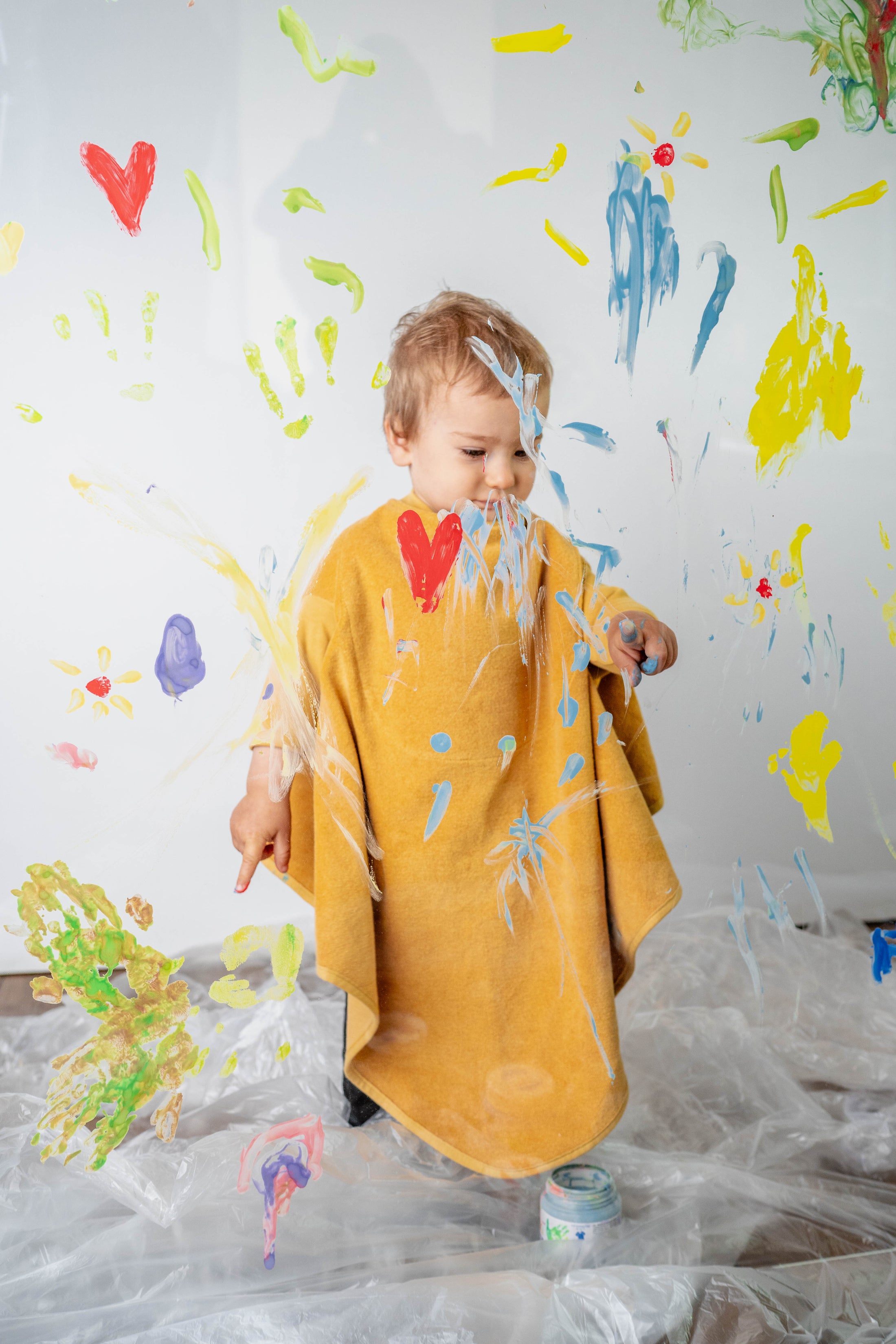 “Boo“ Lätzchen – Mustard