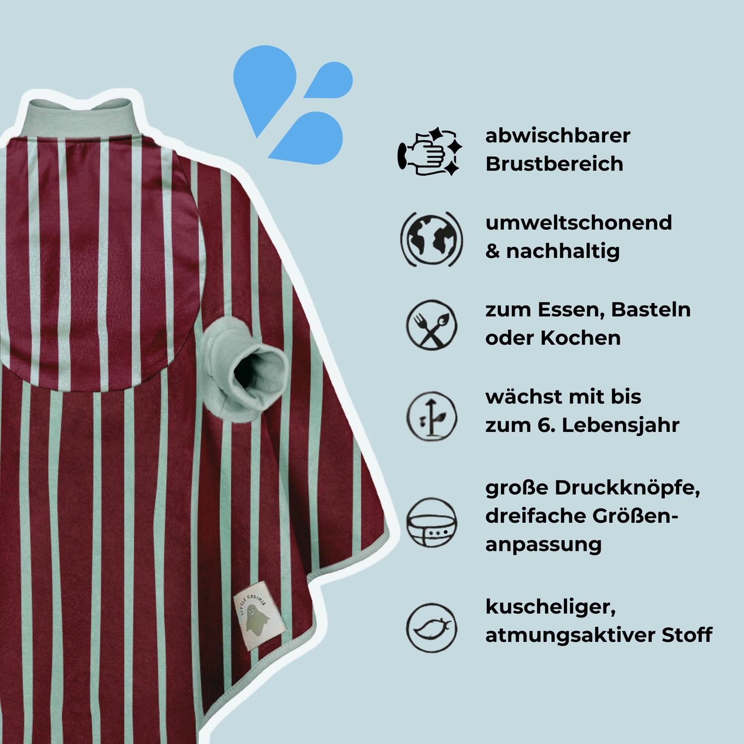 Boo Waterproof Little Stripey - Splash