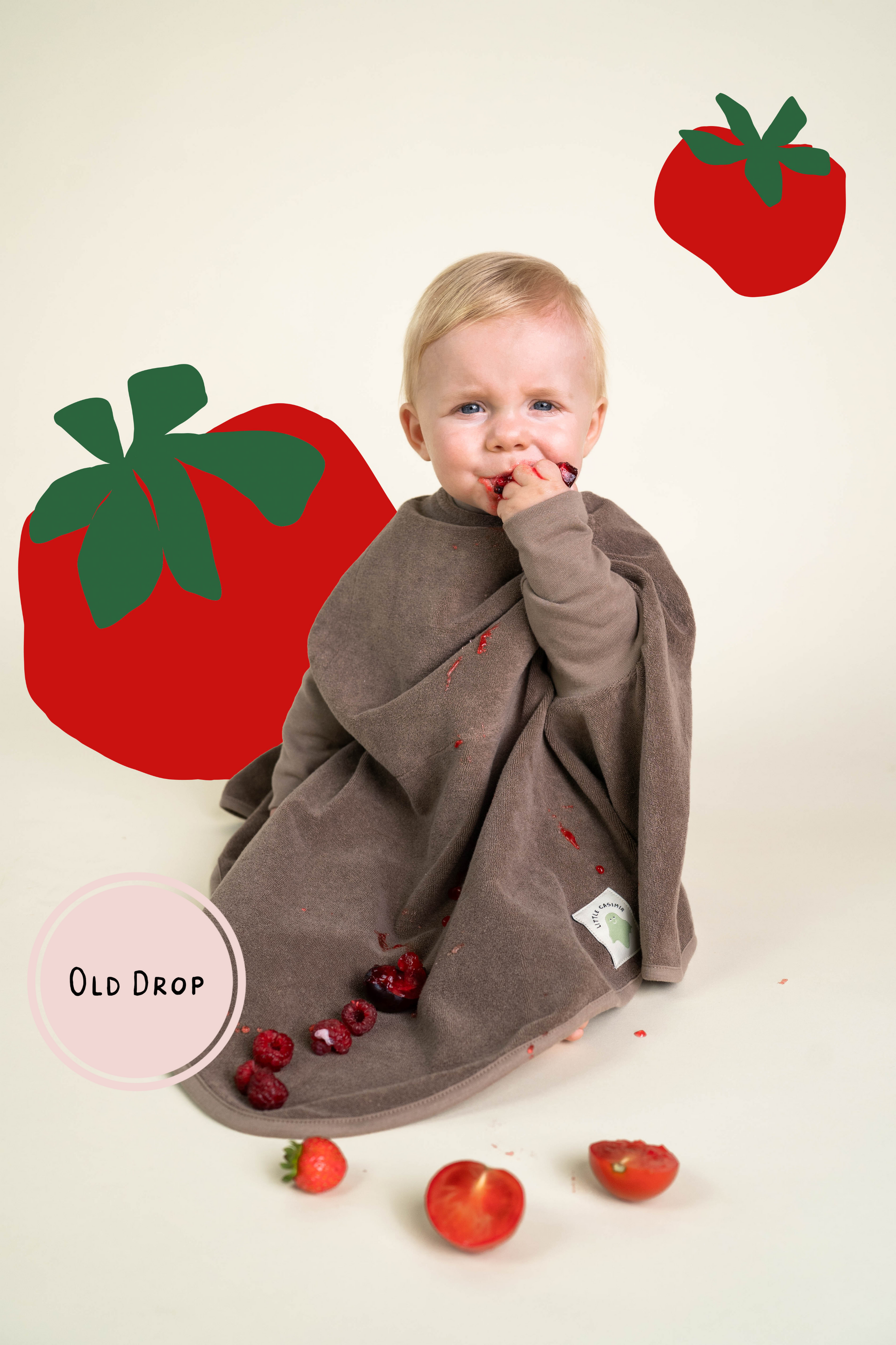 “Boo“ Lätzchen – Timeless Taupe